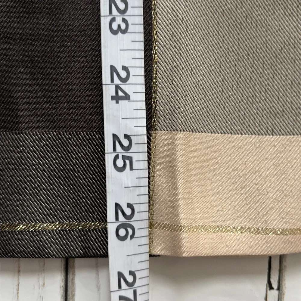 Tuckernuck Mairead Check Plaid Beige and Black 3/4 Sleeve Top - Picture 10 of 10
